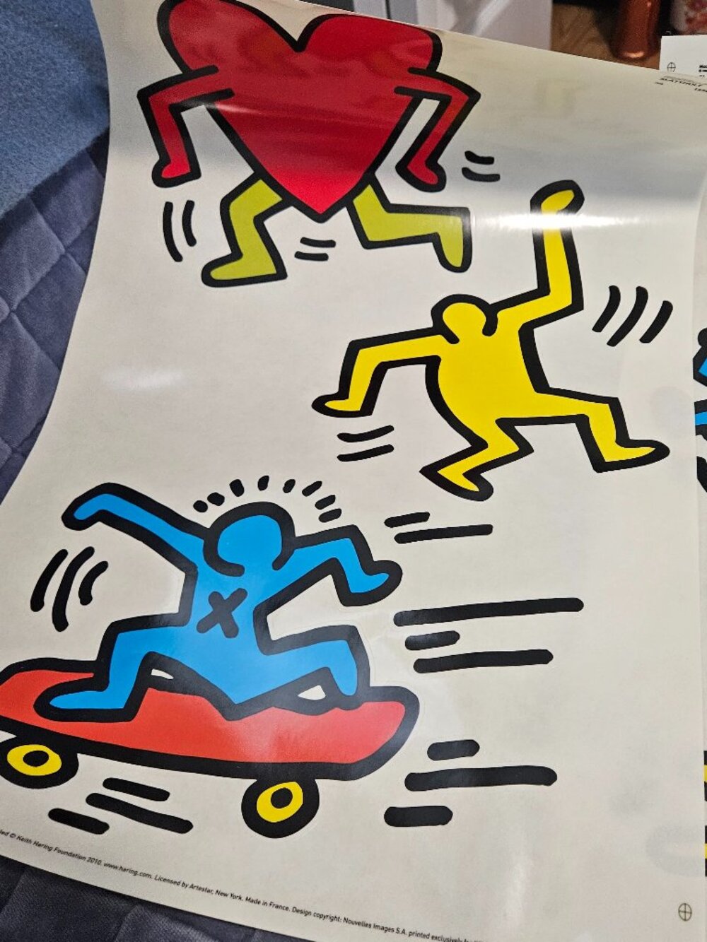 Keith Haring Ikea stickers /Decals Xtra large 2010 (3 sheets)